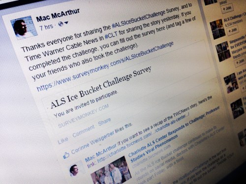 ALSIceBucketChallenge Survey